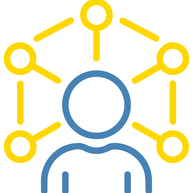 Teknomation Blue Man Icon