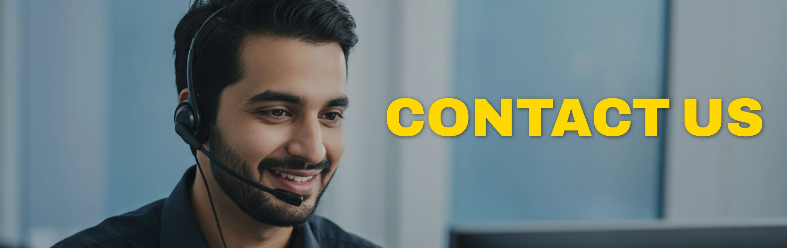 Teknomation customer care page banner