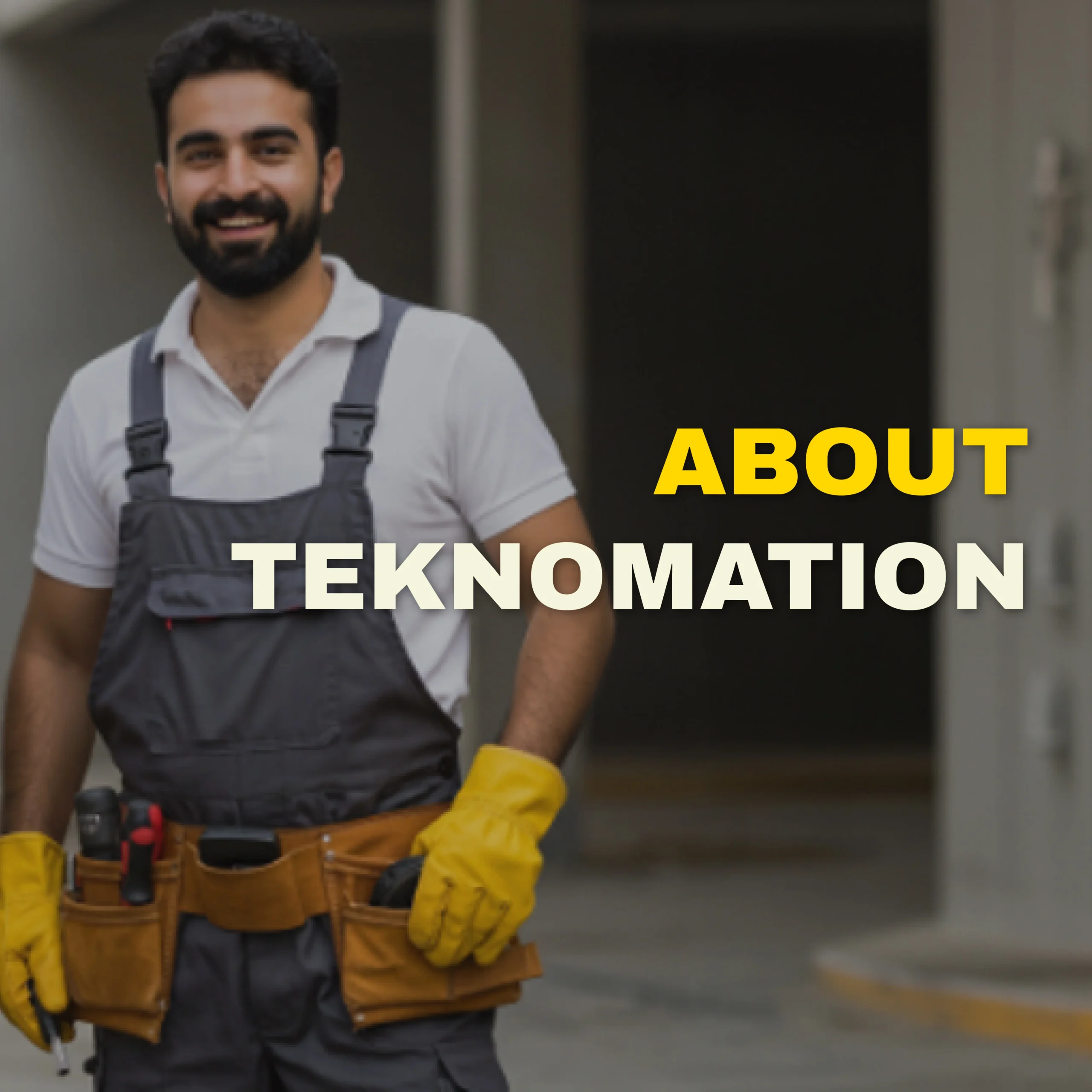 Teknomation About page banner for Mobile