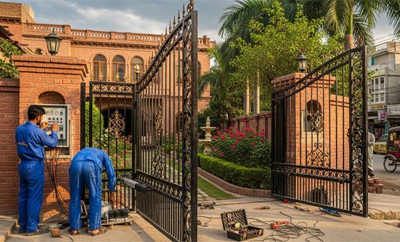 Gate Installation Service Lahore Mobile