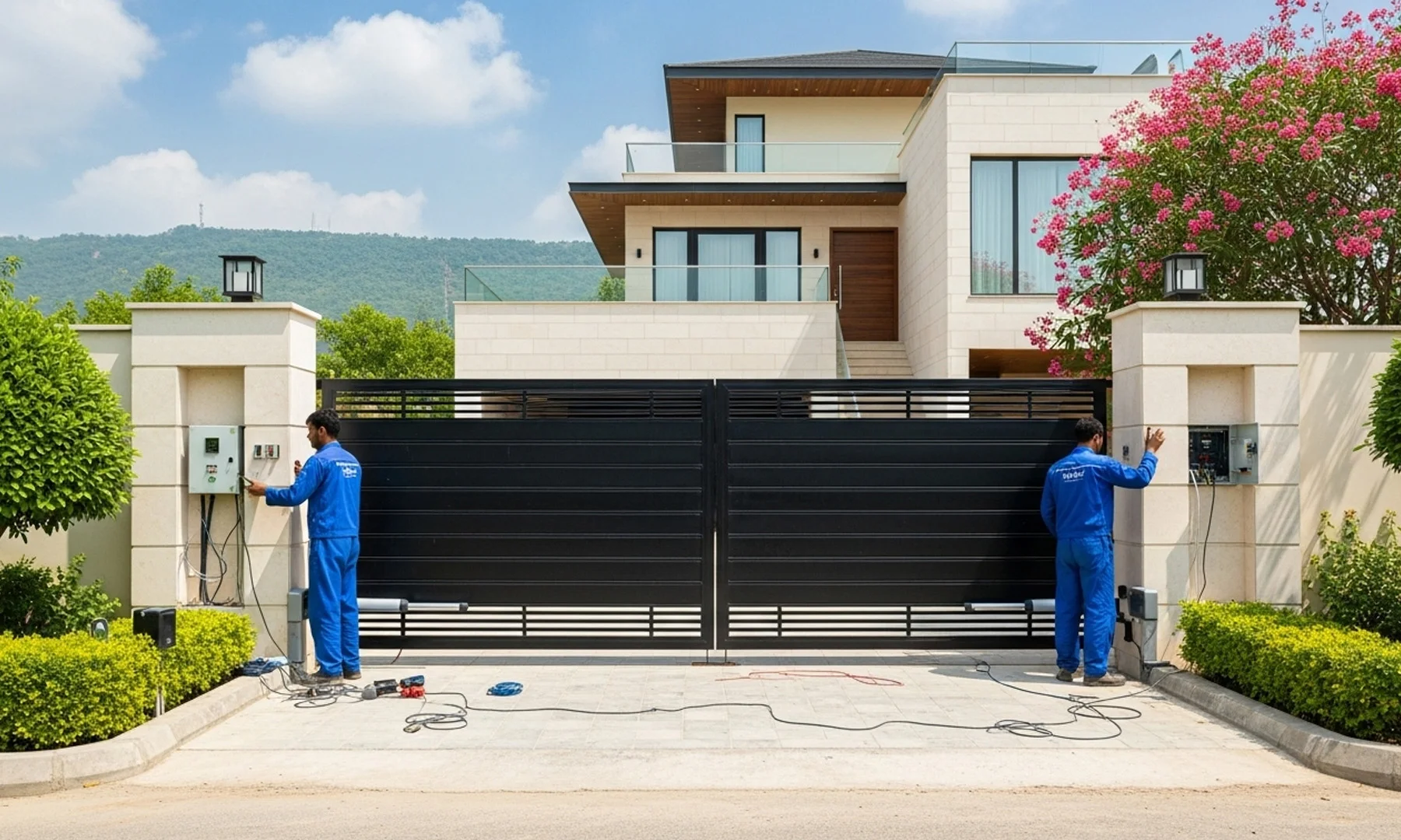 Islamabad Gate Installation System