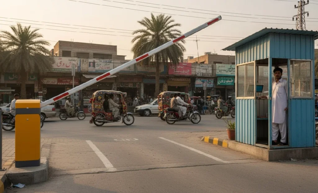 Teknomation's Entrance Management System