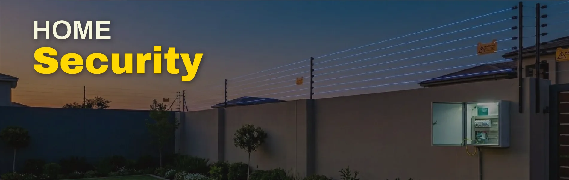 Banner for Home Security