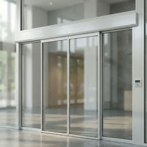 Automatic Glass Sliding Doors 1